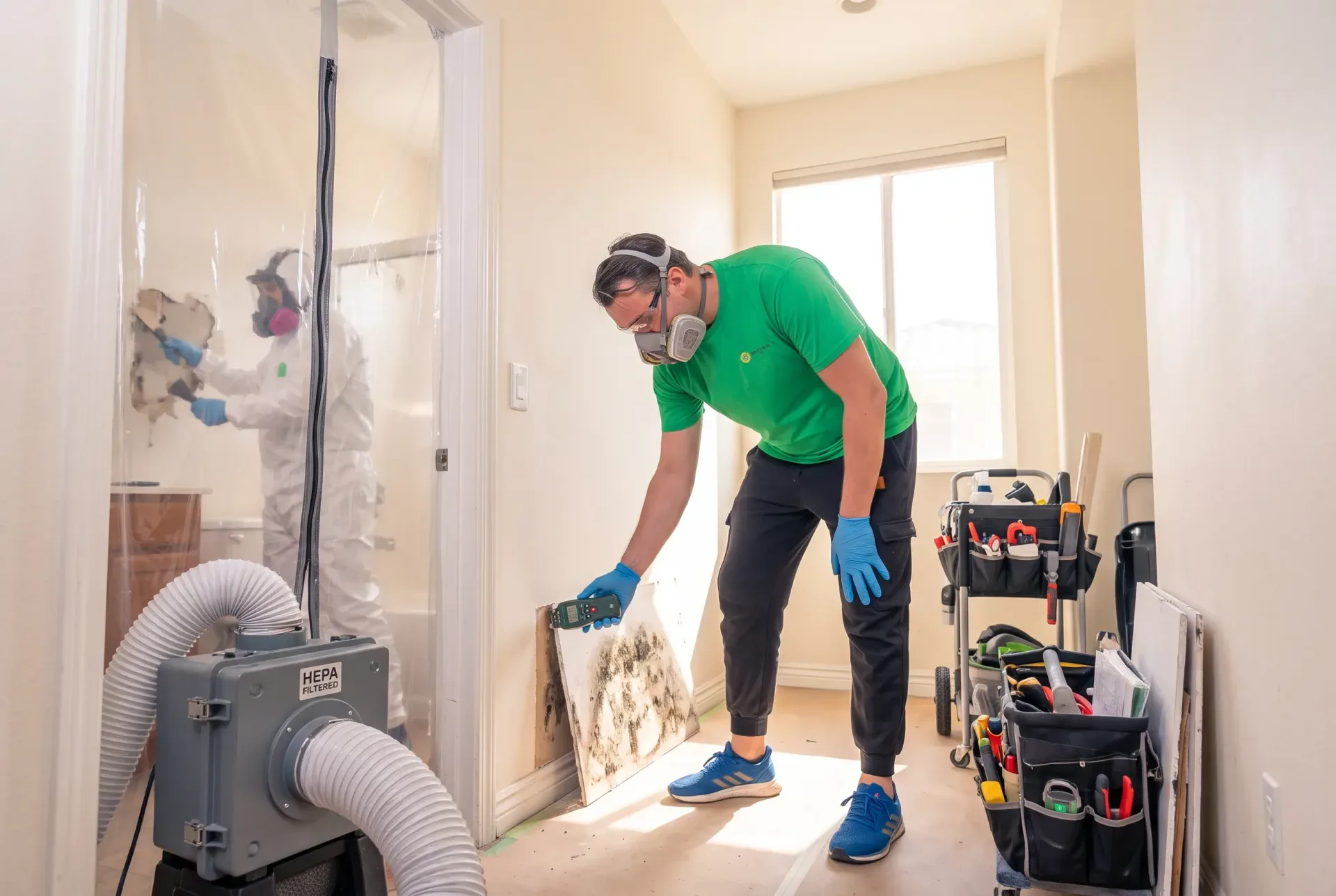 Mold removal in Del Mar