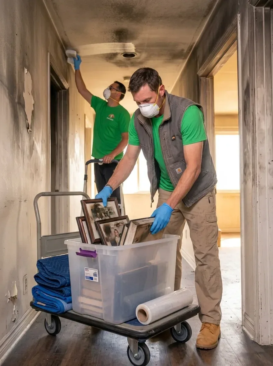 Water extraction in a Del Mar garage