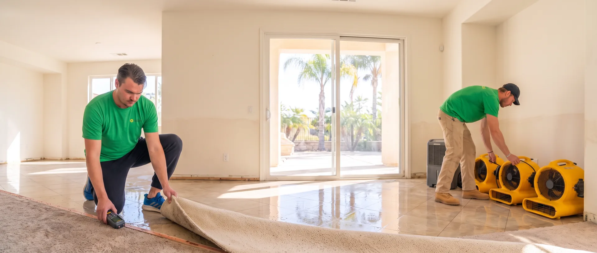 Water damage remediation in Del Mar