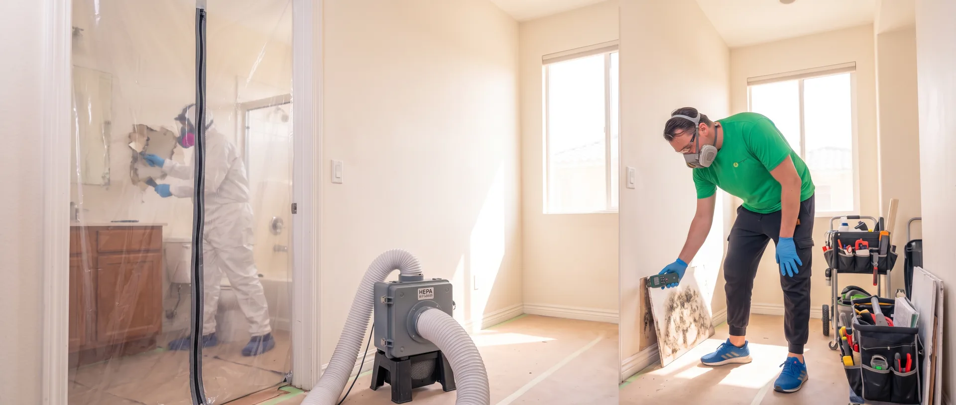 Mold removal and remediation in Del Mar